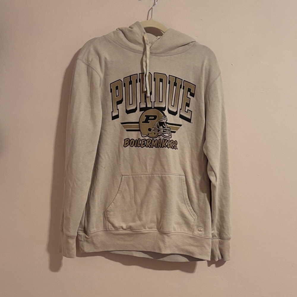Purdue Boilermakers Cream Hoodie